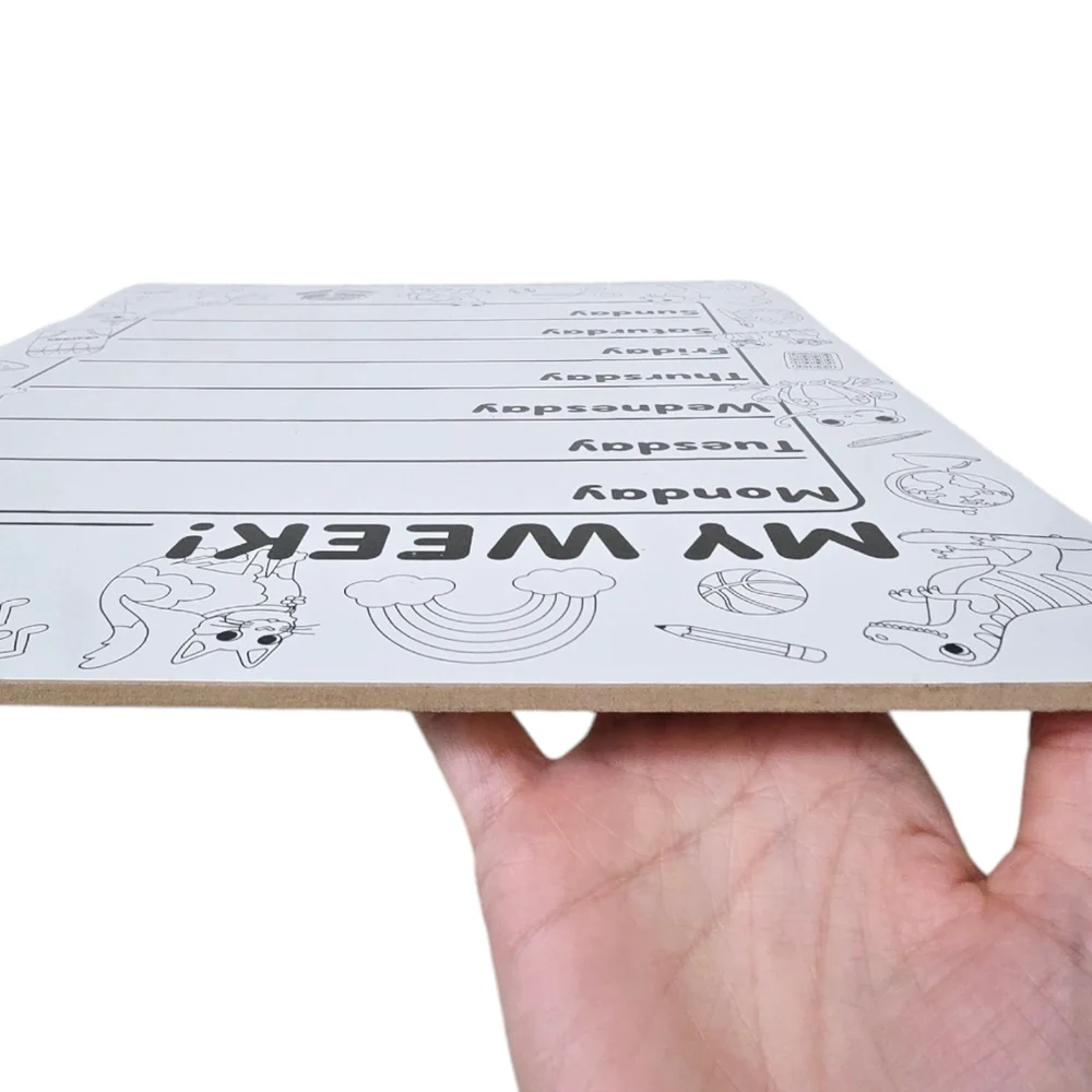 New Kids Weekly Dry Erase Board Planner Whiteboard 15.5